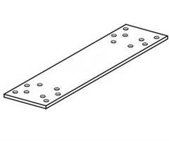 C&S BASSET PRODUCTS Cs Basset Products FHA-300-2416-8 Nail Guard Plate
