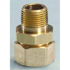 TRACPIPE Tracpipe FGP-FST-375 Straight Brass Adapter 3/8 in Mpt X Fpt
