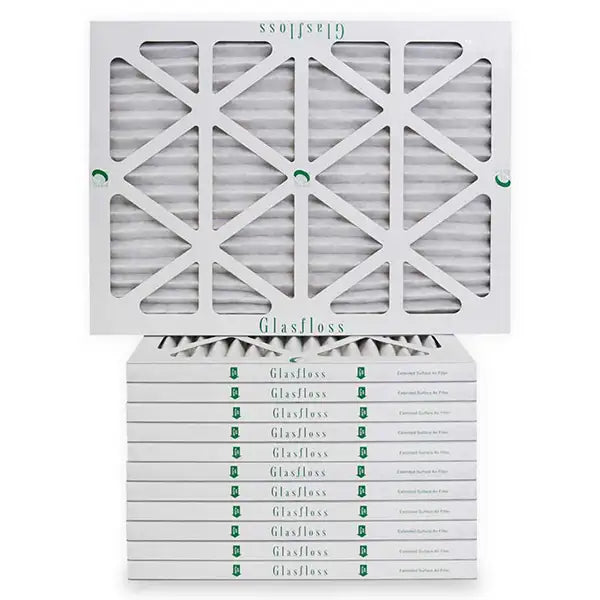 GLASFLOSS Glasfloss ZLP16251 Pleated Air Filter 16x25x1 Merv 10
