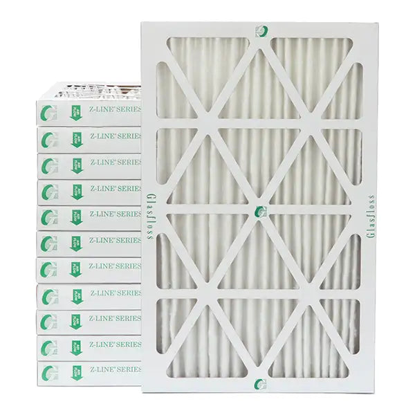 GLASFLOSS Glasfloss ZLP12242 Pleated Air Filter 12x24x2 Merv 10