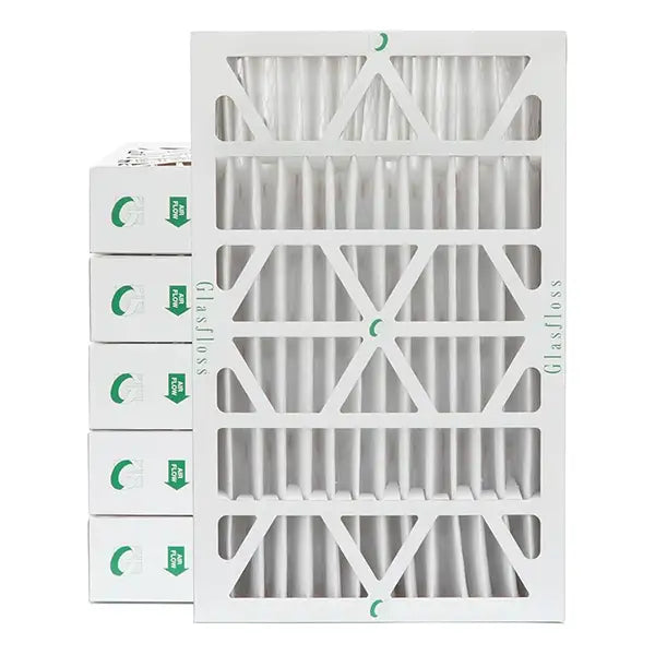 GLASFLOSS Glasfloss ZLP16254 Pleated Air Filter Merv 10 16x25x4