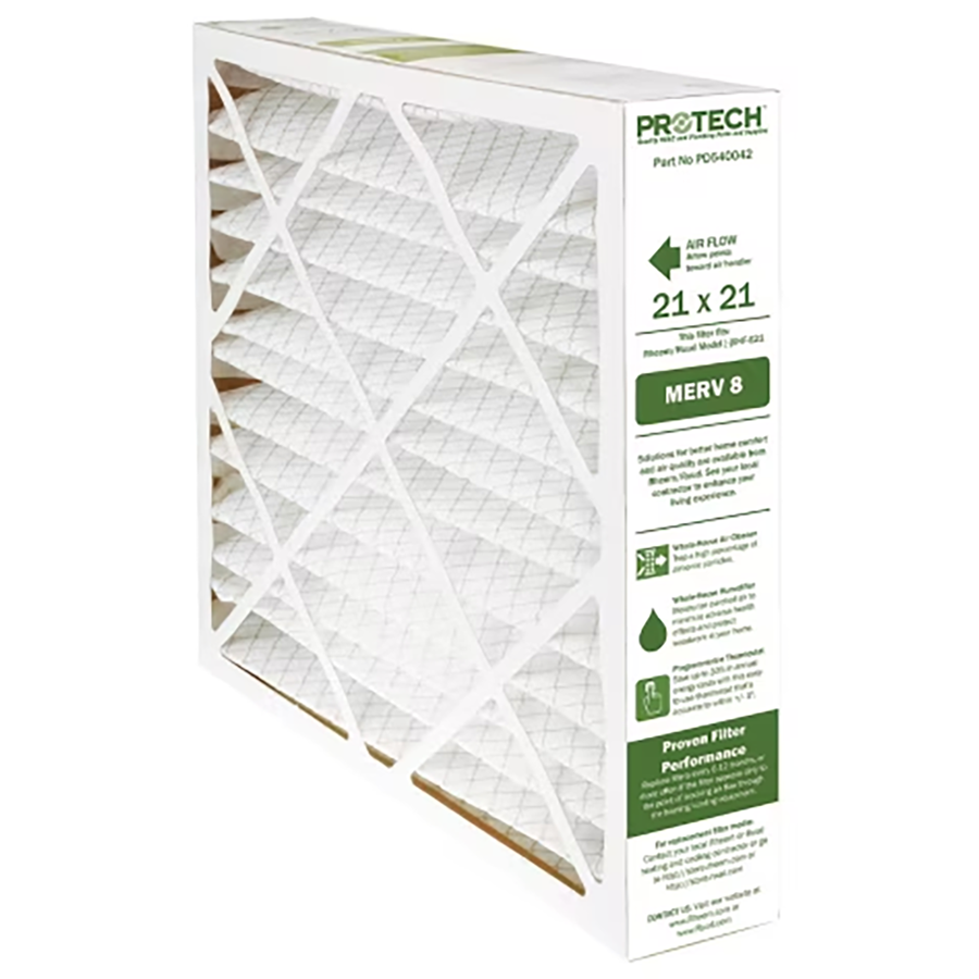 RUUD Ruud PD540042 Replacement Filter Media Merv 8 21x21x5 in