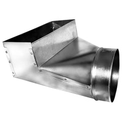 SOUTHWARK METAL Southwark Metal 24R_6X12X6 Pipe Boot Elbow 6x12x6