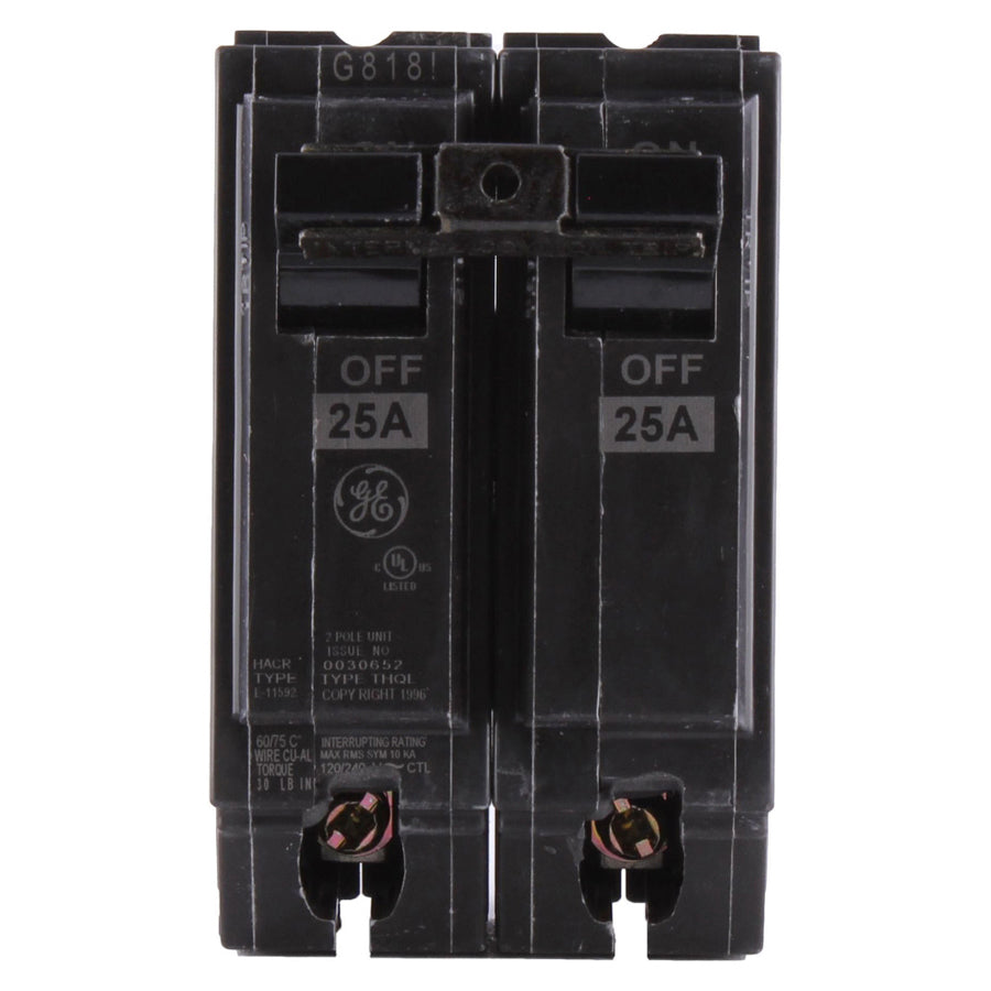 SQUARE D Square D THQL2125 25A 2-pole Circuit Breaker 120/240V