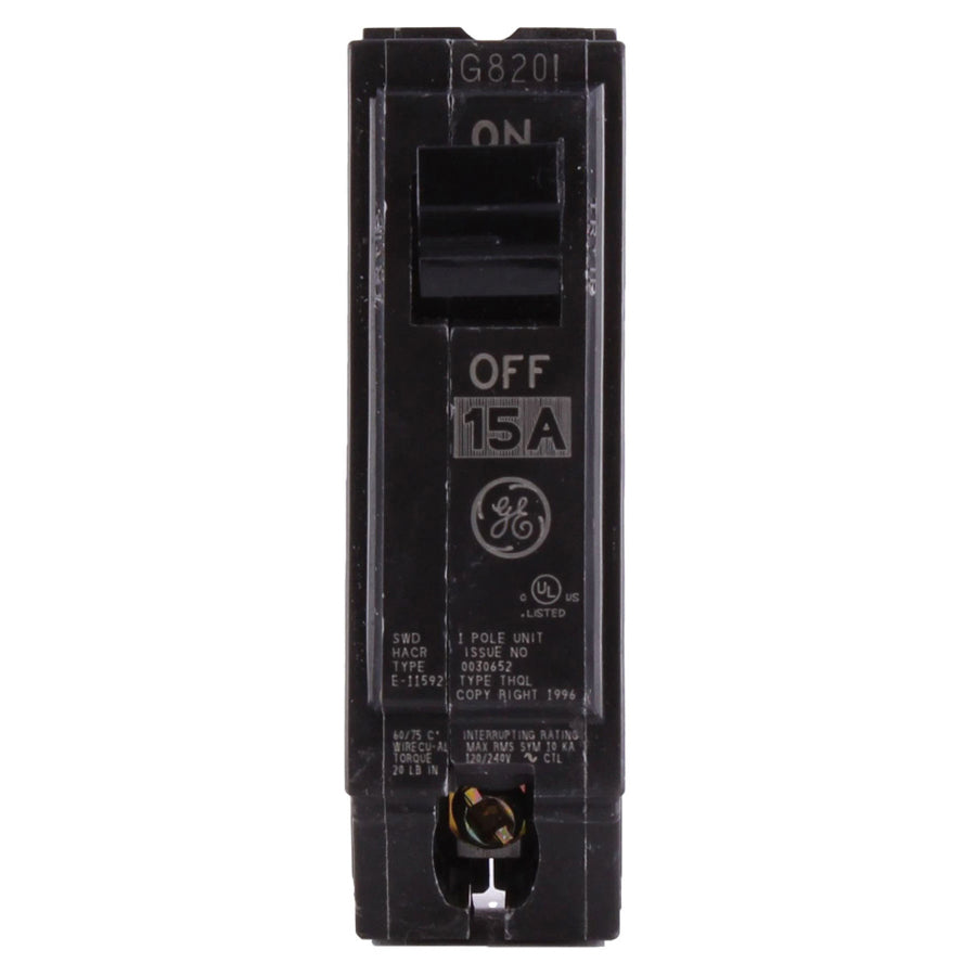 SQUARE D Square D THQL1115 15A Single Pole Circuit Breaker