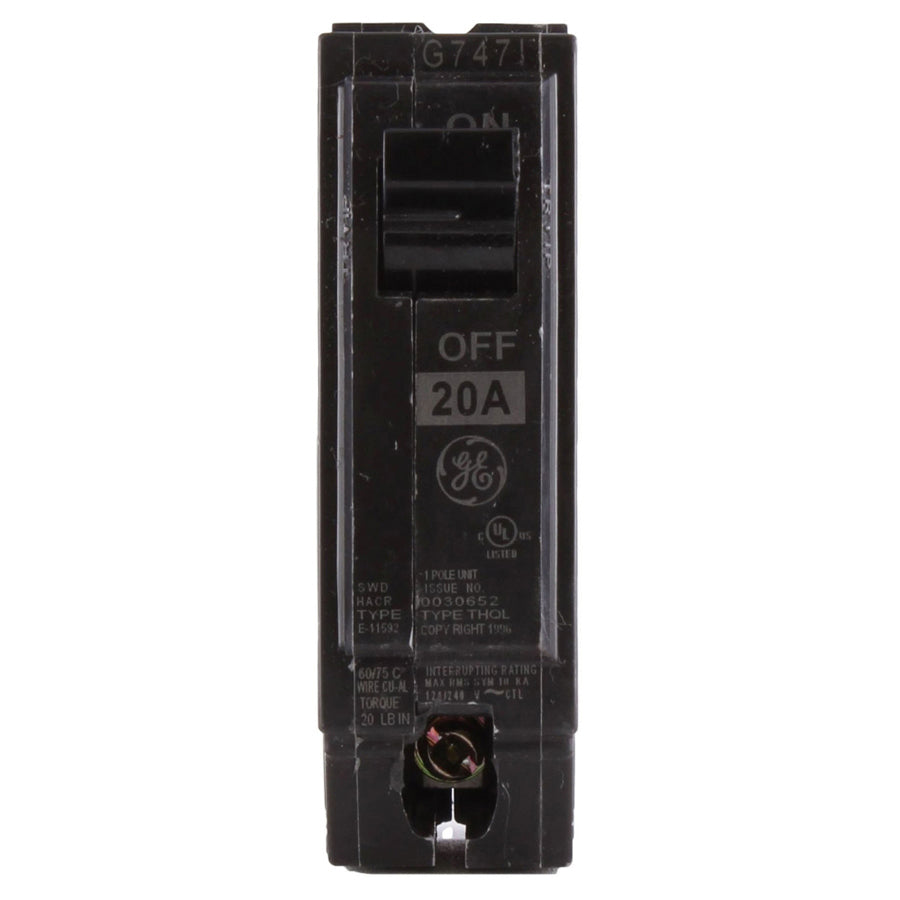 SQUARE D Square D THQL1120 20A Single Pole Circuit Breaker