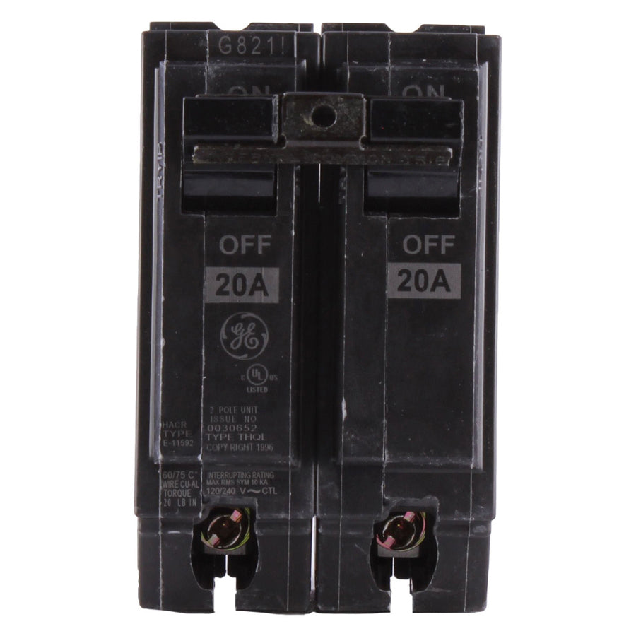 SQUARE D Square D THQL2120 20A 2-pole Circuit Breaker 120/240V