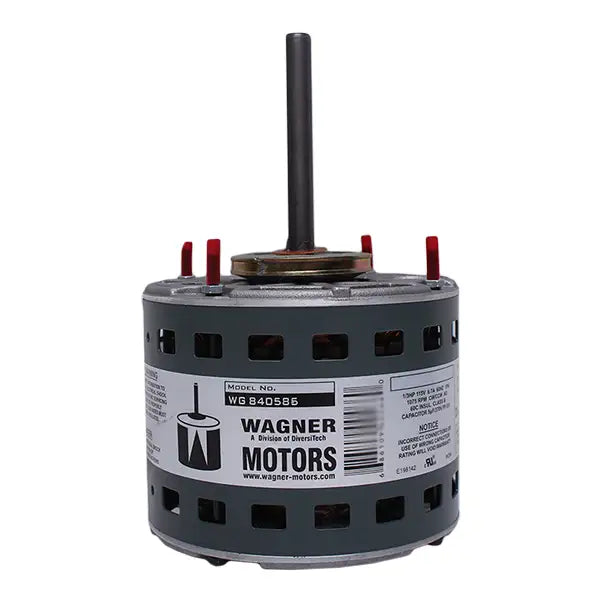 WAGNER MOTORS Wagner Motors WG840586 Furnace Blower Motor 1/3 Hp