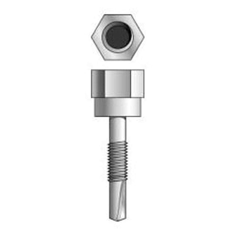 SHOOK MANUFACTURED PRODUCTS Shook 47158 Fastening System Hanger 1/4-20 Tpi 3/8 in Rod 100/BX