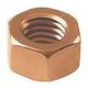 BURNDY Burndy 50CHENBOX Hex Jam Nut 1/2 Inch Silicon Bronze