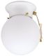 WESTINGHOUSE Westinghouse 6668000 Flush Mount Ceiling Light 60W E26