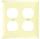 LEGRAND Legrand SP82-I 2-gang Duplex Wall Plate Ivory
