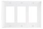 LEGRAND Legrand SP263-LA 3-gang Decorator Wall Plate Light Almond