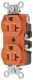 HUBBELL Hubbell CR5352IG Isolated Ground Duplex Receptacle 20A
