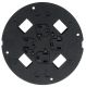 PREMISE WIRING Premise Wiring S1SP4X4 Poke Through Sub Plate