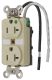 HUBBELL Hubbell HBL8300SGIA 20A 125V 5-20R Hospital Grade Duplex Receptacle