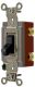 HUBBELL Hubbell HBL1221BK Single Pole Toggle Switch 20A 277V