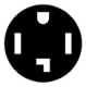 MIDWEST TOOL Midwest Tool U030 Temporary Power Outlet 30A 120/240V