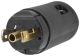 HUBBELL Hubbell HBL7594V Locking Plug 15A 125V ML-2P Midget