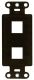LEGRAND Legrand WP3412-BR 2-port Decorator Outlet Strap Brown