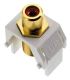 LEGRAND Legrand WP3462-WH Rca to F-connector Keystone Insert