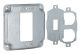 RACO Raco 808U Square Box Exposed Work Cover 4 Inch