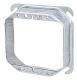 STEEL CITY Steel City 52-C-21 Square Box Plaster Ring 2 Gang