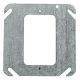 STEEL CITY Steel City 52-C-0 Square Box Plaster Ring 4 Inch 1 Gang
