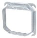 STEEL CITY Steel City 52-C-19 Square Box Plaster Ring 1 in Raised