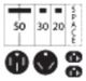 MIDWEST TOOL Midwest Tool U075C Unmetered Rv Power Outlet 100A
