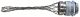 OZ GEDNEY Oz Gedney 4Q-400WM 4 Inch Lfmc Connector Wire Mesh Grip
