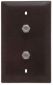 LEGRAND Legrand TPCATV2 Dual F-coaxial Wall Plate 1 Gang Catv