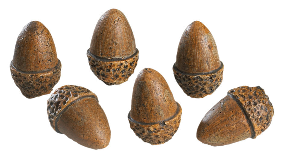 RH PETERSON Rh Peterson AC-6-6 Fireplace Acorn Accent Pack 6 Piece