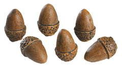RH PETERSON Rh Peterson AC-6-6 Fireplace Acorn Accent Pack 6 Piece