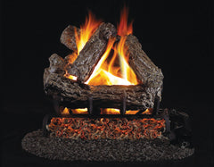 RH PETERSON Rh Peterson HR-16 Rustic Oak Log Set 16 Inch Vented