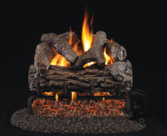 RH PETERSON Rh Peterson R-12 Golden Oak 12 in Vented Gas Log Set