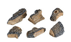 RH PETERSON Rh Peterson WCH6 Charred Wood Chip Pack Gas Fireplace
