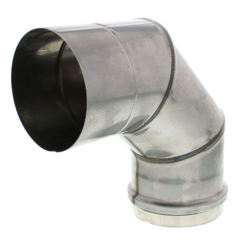 Z-FLEX Z-flex 2SVEEWC0590 5 Inch Cat Iii 90 Elbow Vent Pipe