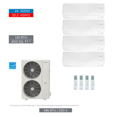 BOSCH Bosch 8733980471 Mini Split 48000 Btu 4-zone System