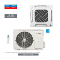 BOSCH Bosch 8733980518 4-zone Mini Split Kit 18000 Btu