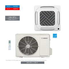 BOSCH Bosch 8733980519 24000 Btu 4-zone Mini Split Kit