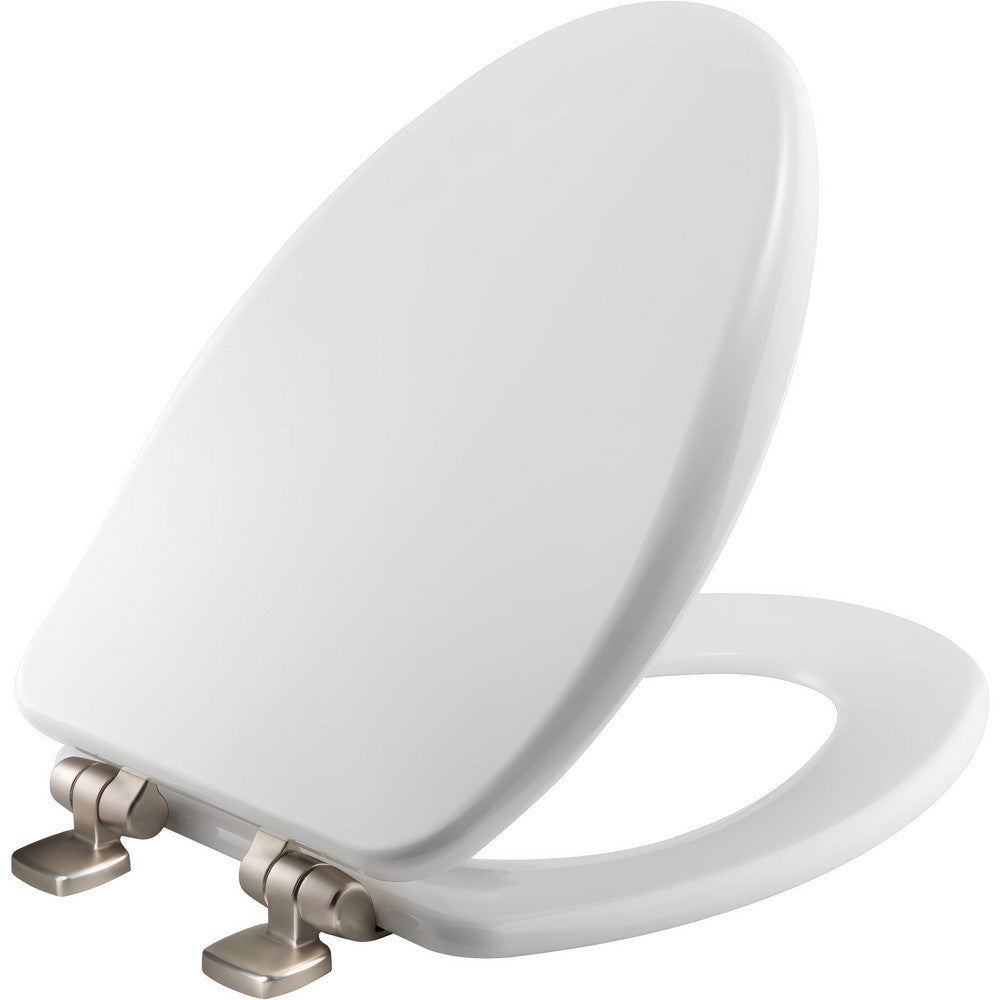 BEMIS Bemis 19170NSLA-000 Alesio Elongated Enameled Wood Toilet Seat