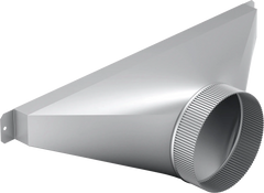 BOSCH Bosch HDDSTRAN6 hood installation accessory 6 inch round 1-7/8 x 19 inch rectangular