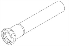 BRASSTECH Brasstech 328/10B Extension Tube 1-1/4 inches x 8 inches