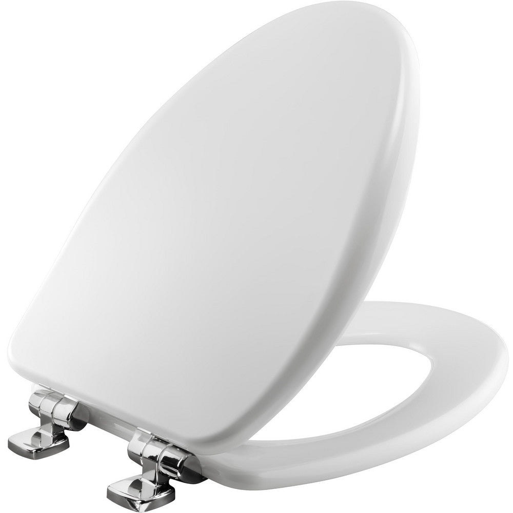 BEMIS Bemis 19170CSLA-000 Alesio Elongated Enameled Wood Toilet Seat
