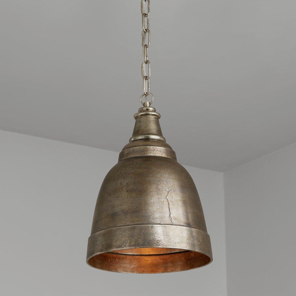 CAPITAL LIGHTING Capital Lighting 330310XN Sedona 1-Light Medium E-26 Incandescent Pendant 100W 12W x 16.5H x 12 Extension