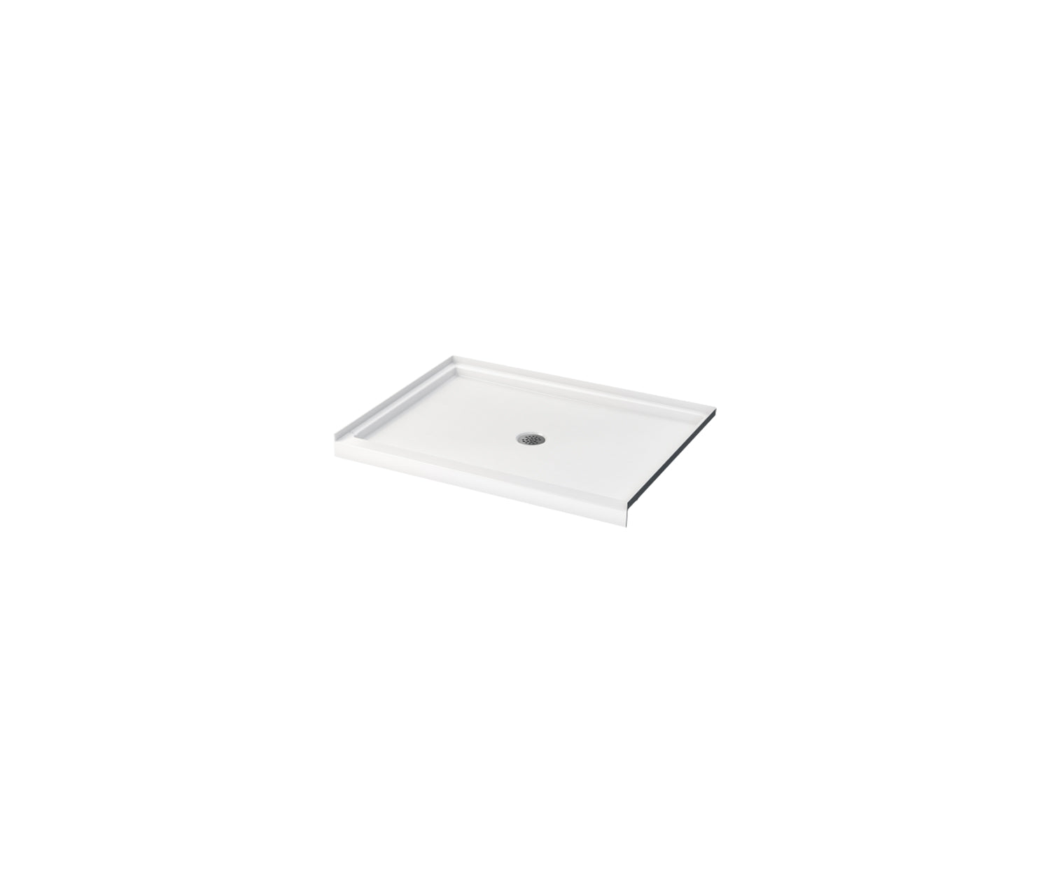 CLARION BATHWARE Clarion Bathware SB4832 48 x 32 AcrylX Alcove Center Drain Shower Base