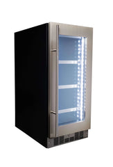DANBY Danby SPRBC031D1SS Wine and Beverage Cooler 7 bottles 66 cans