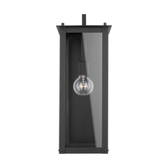 CAPITAL LIGHTING Capital Lighting 934612BK Hunt 1-light medium E-26 incandescent outdoor wall sconce 100W 8 inchesW x 20.75 inchesH x 10 inchesE