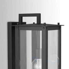 CAPITAL LIGHTING Capital Lighting 934612BK Hunt 1-light medium E-26 incandescent outdoor wall sconce 100W 8 inchesW x 20.75 inchesH x 10 inchesE